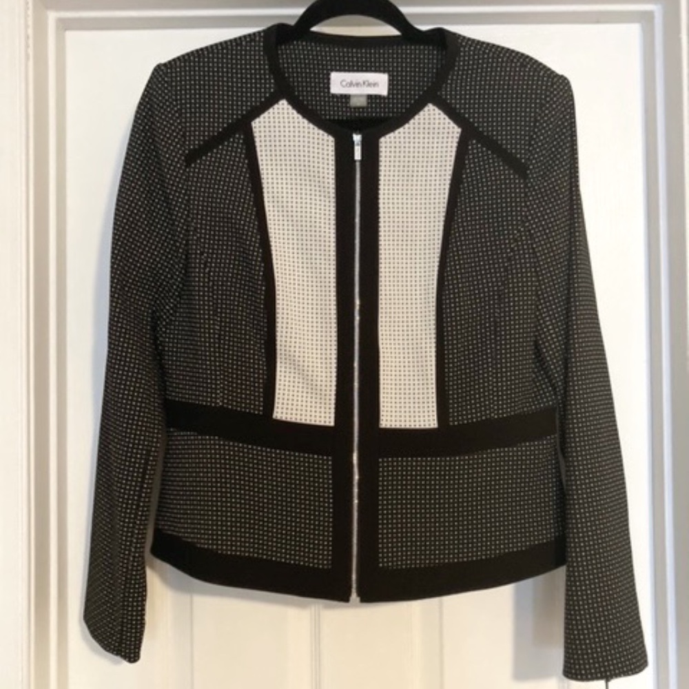 Calvin Klein Fitted Blazer